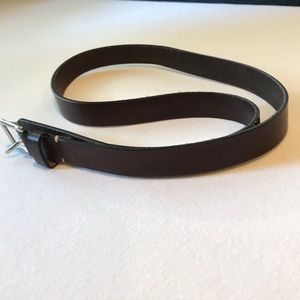 Leather Coach belt